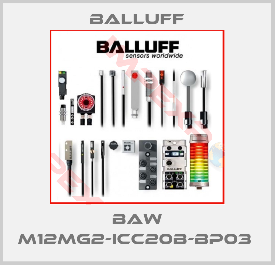 Balluff-BAW M12MG2-ICC20B-BP03 