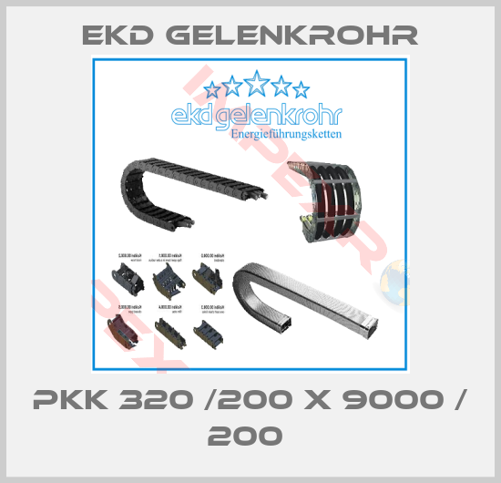 Ekd Gelenkrohr-PKK 320 /200 x 9000 / 200 