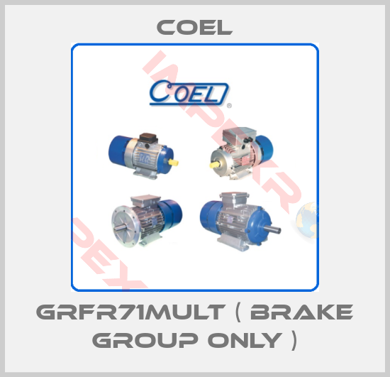 Coel-GRFR71MULT ( brake group only )