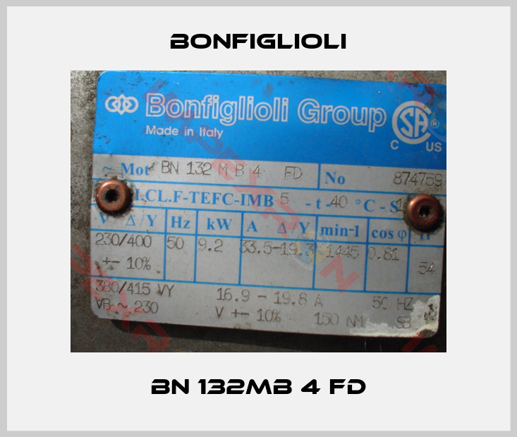 Bonfiglioli-BN 132MB 4 FD
