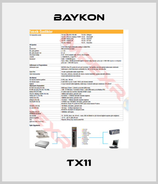 Baykon-TX11