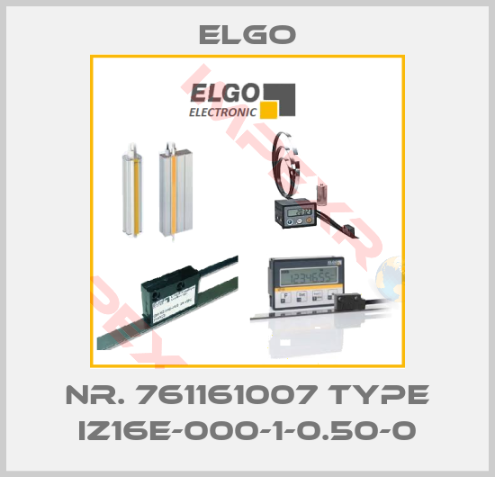 Elgo-Nr. 761161007 Type IZ16E-000-1-0.50-0