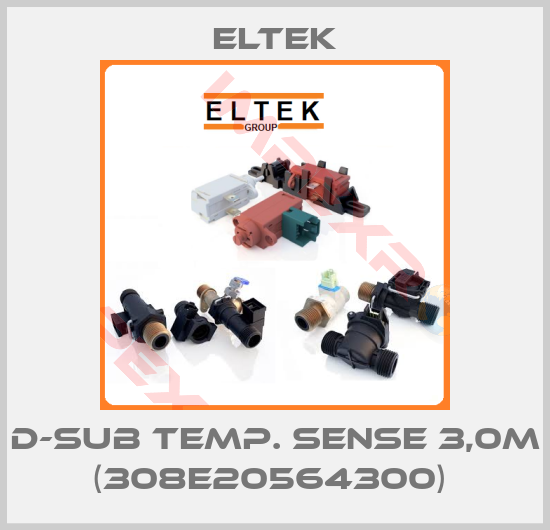 Eltek-D-SUB Temp. sense 3,0m (308E20564300) 