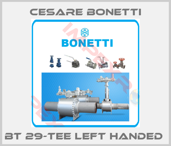 Cesare Bonetti-BT 29-TEE LEFT HANDED 