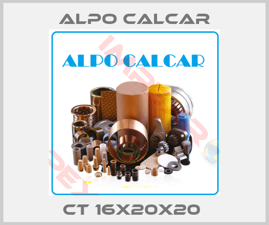 Alpo Calcar-CT 16x20x20 