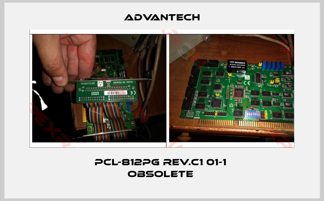 Advantech-PCL-812PG Rev.c1 01-1  Obsolete 