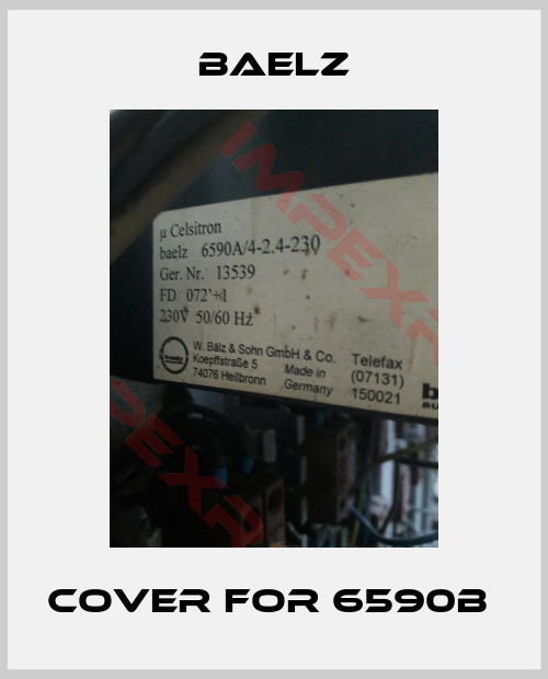 Baelz-Cover for 6590B 