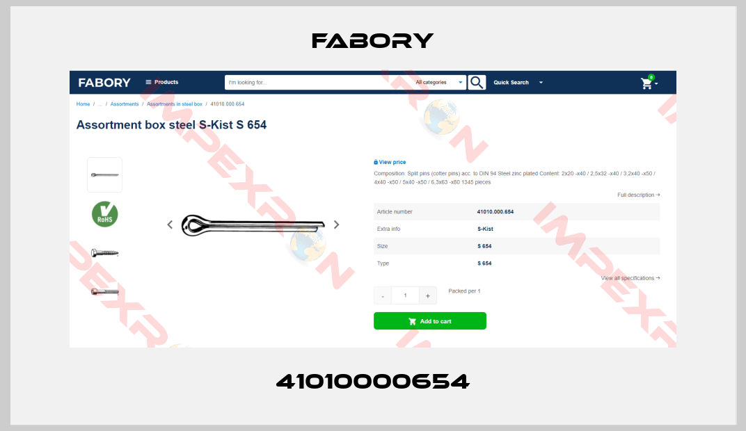 Fabory-41010000654