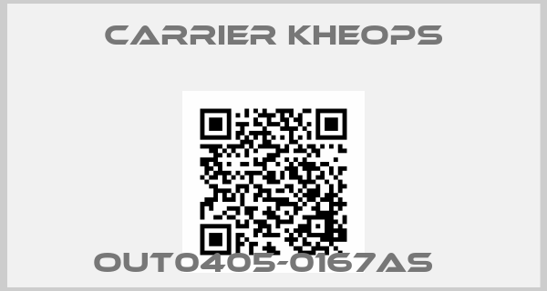 Carrier Kheops-OUT0405-0167AS  