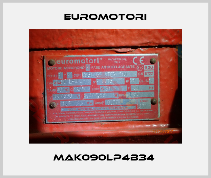 Euromotori-MAK090LP4B34 