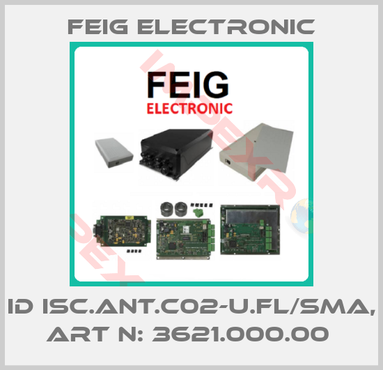 FEIG ELECTRONIC-ID ISC.ANT.C02-U.FL/SMA, Art N: 3621.000.00 