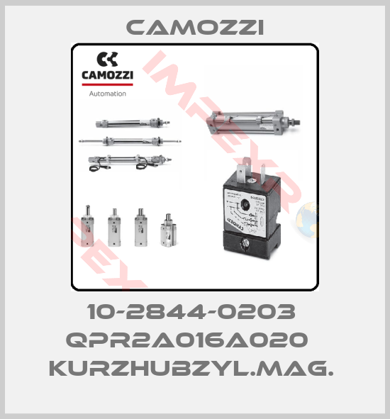 Camozzi-10-2844-0203  QPR2A016A020   KURZHUBZYL.MAG. 