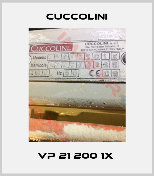 Cuccolini-VP 21 200 1X 