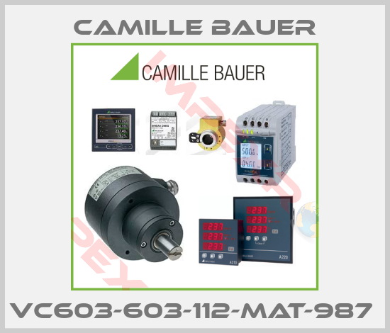 Camille Bauer-VC603-603-112-MAT-987 