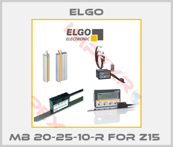 Elgo-MB 20-25-10-R For Z15 