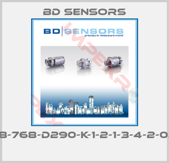 Bd Sensors-LMK458-768-D290-K-1-2-1-3-4-2-025-000 