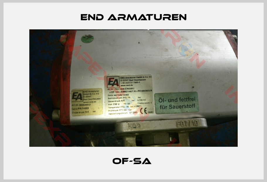 End Armaturen-OF-SA 