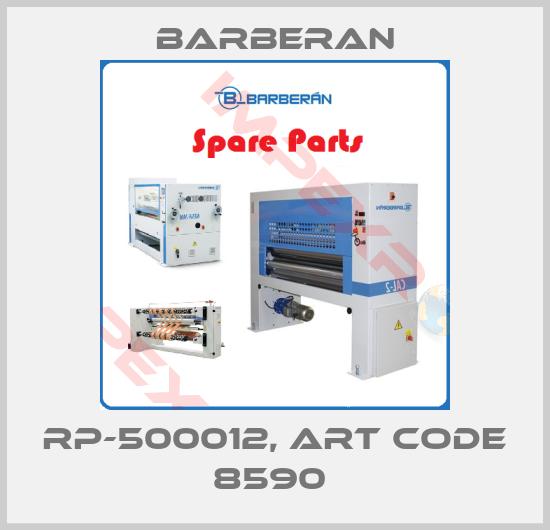 Barberan-RP-500012, Art code 8590 