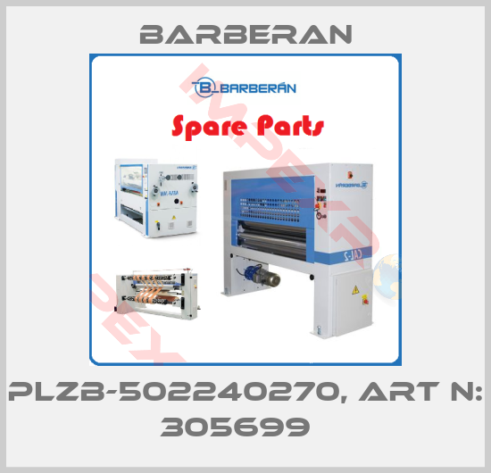 Barberan-PLZB-502240270, Art N: 305699  