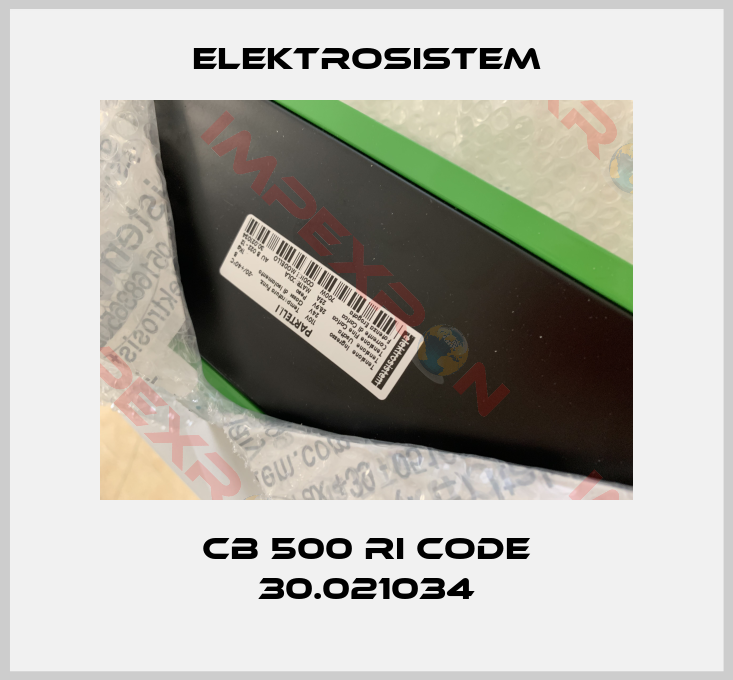 Elektrosistem-CB 500 RI code 30.021034