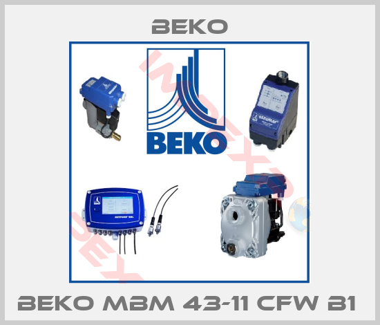 Beko-BEKO MBM 43-11 CFW B1 