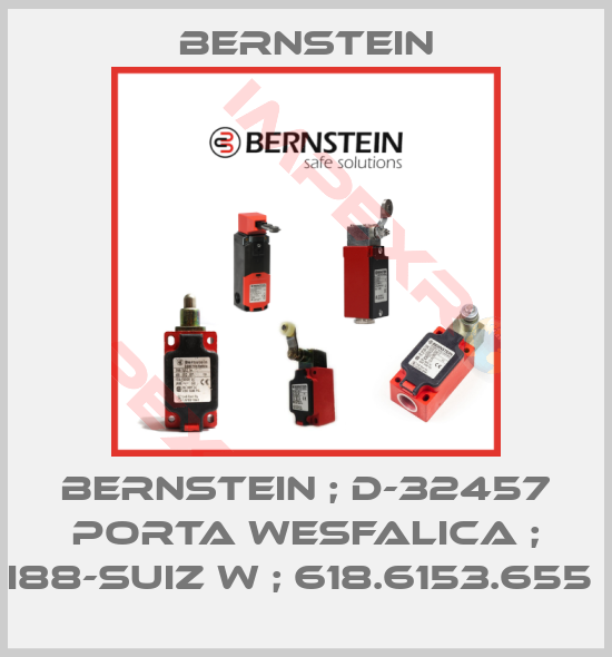 Bernstein-BERNSTEIN ; D-32457 PORTA WESFALICA ; I88-SUIZ W ; 618.6153.655 
