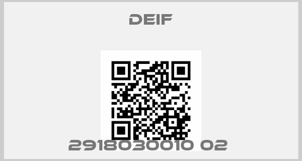 Deif-2918030010 02 