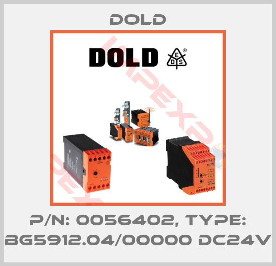 Dold-p/n: 0056402, Type: BG5912.04/00000 DC24V