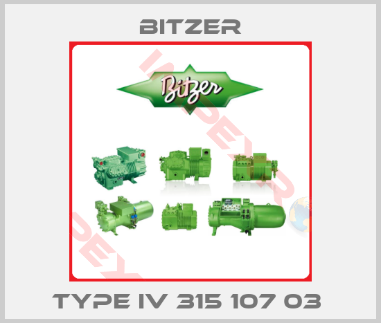 Bitzer-Type IV 315 107 03 