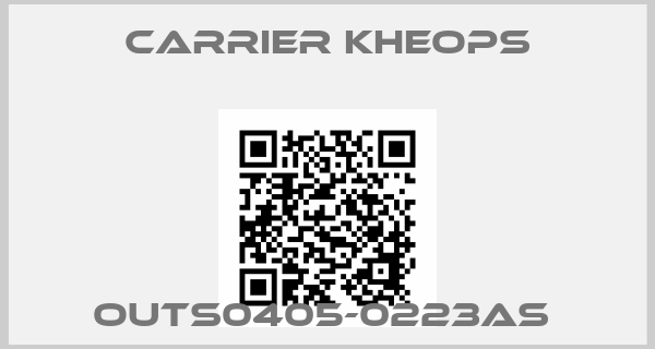 Carrier Kheops-OUTS0405-0223AS 