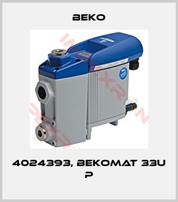 Beko-4024393, BEKOMAT 33U P