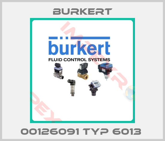 Burkert-00126091 TYP 6013 