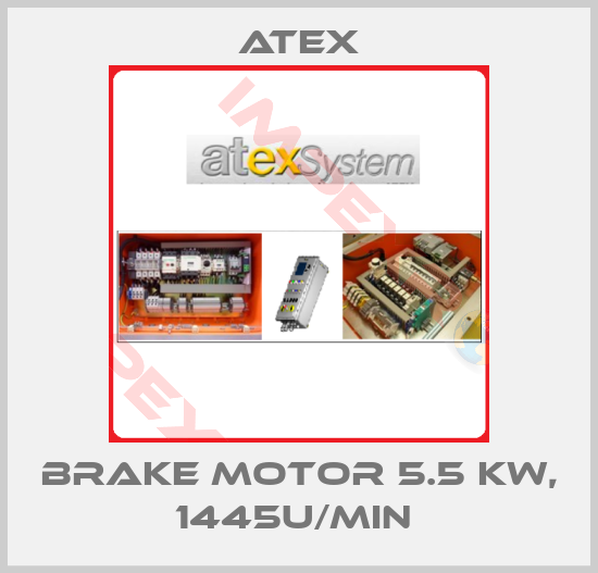 Atex-BRAKE MOTOR 5.5 KW, 1445U/MIN 