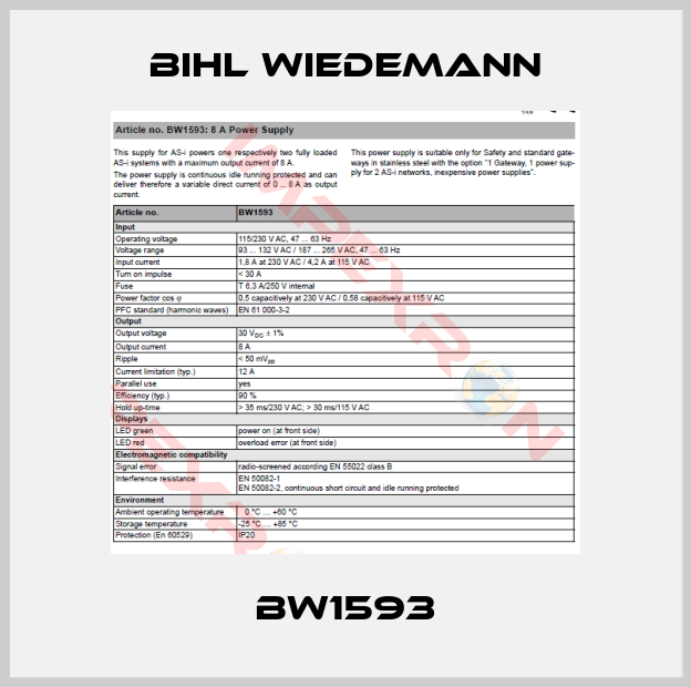 Bihl Wiedemann-BW1593
