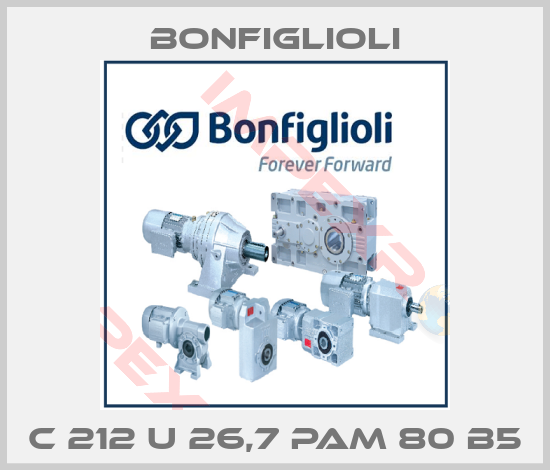 Bonfiglioli-C 212 U 26,7 PAM 80 B5