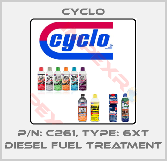 Cyclo-P/N: C261, Type: 6xt diesel fuel treatment