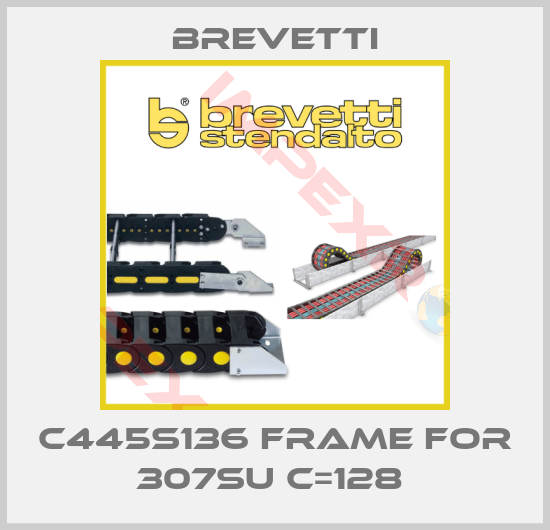 Brevetti-C445S136 frame for 307SU C=128 