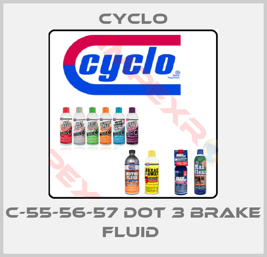 Cyclo-C-55-56-57 DOT 3 BRAKE FLUID 