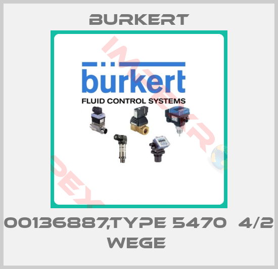 Burkert-00136887,TYPE 5470  4/2 WEGE 
