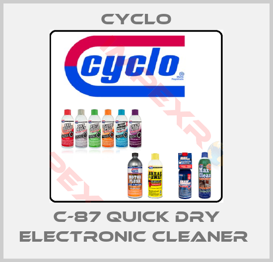 Cyclo-C-87 QUICK DRY ELECTRONIC CLEANER 