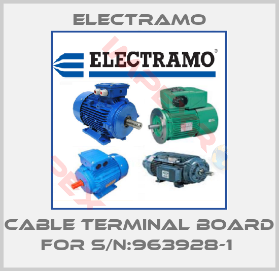 Electramo-Cable terminal board for S/N:963928-1 