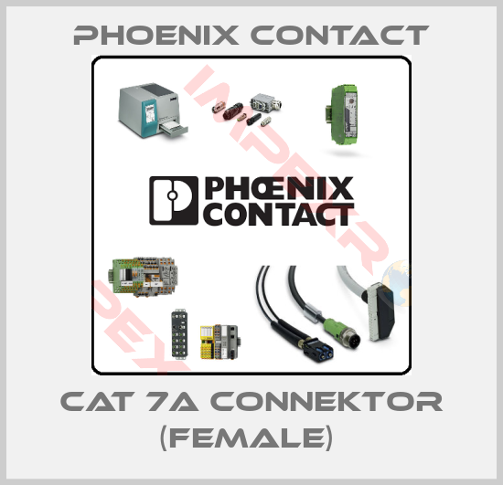 Phoenix Contact-CAT 7A CONNEKTOR (FEMALE) 
