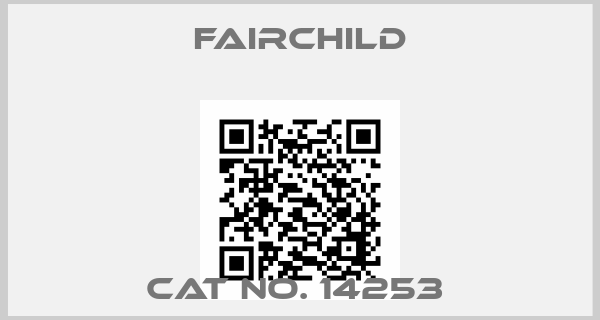 Fairchild-CAT NO. 14253 