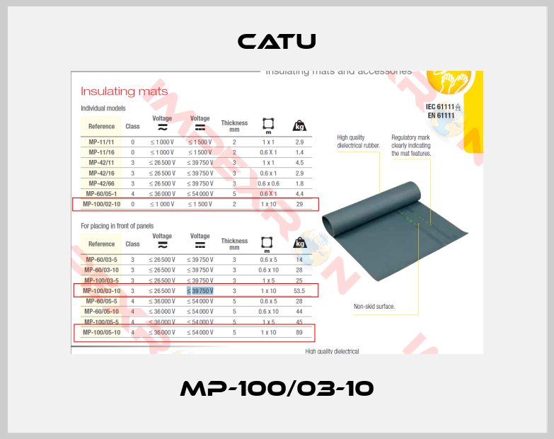 Catu-MP-100/03-10