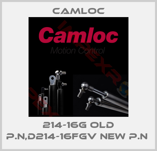 Camloc-214-16G old p.n,D214-16FGV new p.n 