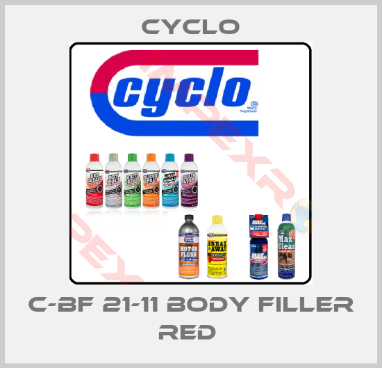 Cyclo-C-BF 21-11 BODY FILLER RED 
