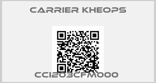 Carrier Kheops-CCI203CFM000 