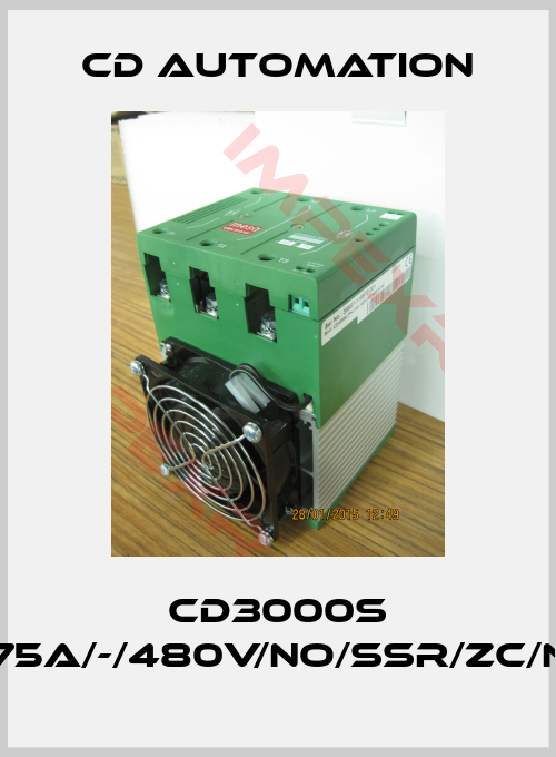 CD AUTOMATION-CD3000S 2PH/75A/-/480V/NO/SSR/ZC/NF/EM