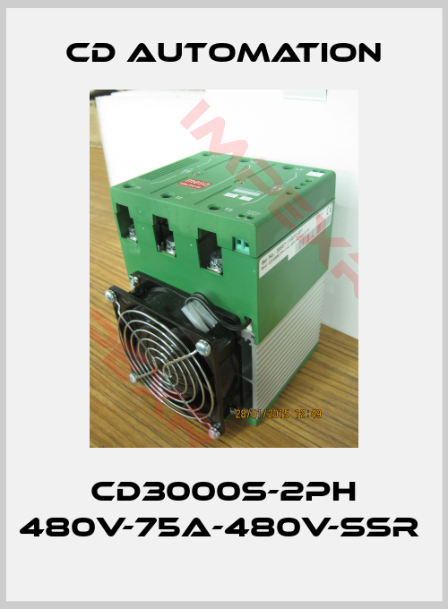 CD AUTOMATION-CD3000S-2PH 480V-75A-480V-SSR 