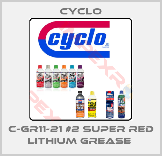 Cyclo-C-GR11-21 #2 SUPER RED LITHIUM GREASE 